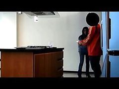 Hidden Cam Catches a Horny Spanish Dude Fucking a Hot Latina Maid