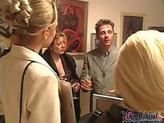 Sexy Anal Sluts Mimi and Sandra Romain Get Gangbanged and Facialized