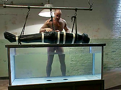 Sweet Dante And CJ Madison Play BDSM Games Underwater