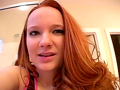 Redhead hottie toys her pussy and ass in stunning solo clip