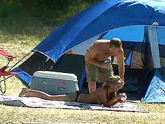 Everyday fuck at the camping with Maliana