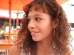 Curly milf wants to be this dude's property