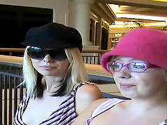 Splendid Lola And Her Blonde Friend Do A FFM In A POV Video