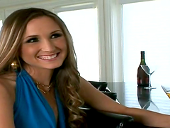 Scrumptious Brooke Bennett Offers Her Pussy In The Office