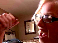 Goddess Tricia Performs A Unique Handjob In A POV Video