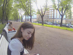 Sweet Brunette Gets Fucked Hard In An Amateur POV Video