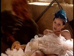 Duble Penetration For Sexy Brunette Michelle Wild In Medieval Times