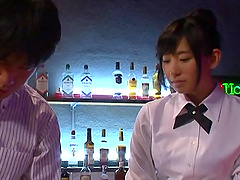 Gorgeous Asian Babe Gives The Hottest Head At A Club