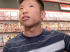 Fair-homo enjoys sucking a schlong through a gloryhole