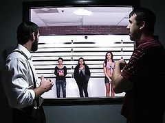 Brunette Amy Reid Gives Blowjob and Gets Fucked Cowgirl and Doggy Style