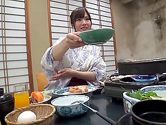 Three scenes of a hot Japanese pornstar getting satisfied