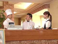 Japanese pornstar Shizuku Memori is a great cocksucker