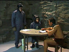 Horny prisoners pass time by having passionate wild sex