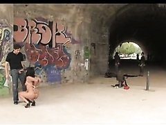 Ebony Cutie Shows Her Gorgeous Body In Public