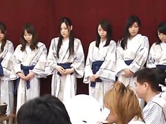 Covering a Busty Asian with Cream and Chocolate