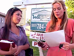 Horny chicks enjoys a lesbian action