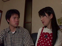Fingering the juicy Japanese pussy and fucking it hard