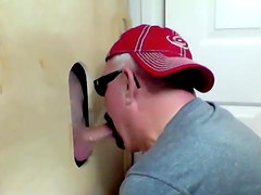 Gloryhole Newbie Is Hooked On The Feeling