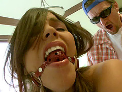 BDSM adventure for the beautiful girl with the natural boobs
