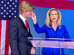 This year's presidential elections will end up as a cowgirl cock ride!