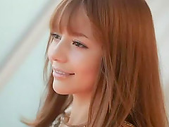Long hair Asian model getting feasted hardcore in close up