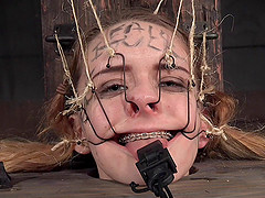 Kinky slut simply loves her some naughty BDSM fun in the dungeon