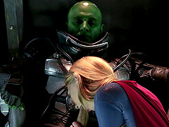 Blonde giving big cock blowjob then banged hardcore in parody porn