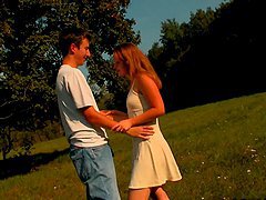 Sunset Sex With The Beautiful Blonde Teen Aneta