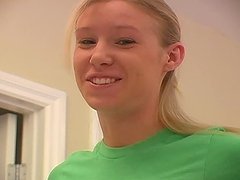 Allison Pierce Putting On Make Up In Sexy Underwear