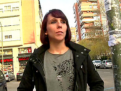 Slim babe Africa is curious about a handsome man's prick