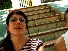 Melody Sweet is curious about a handsome man's penis