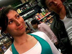Dick-famished Violeta enjoys her throat rubbed with a manhood