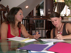 Persia Monir and Sadie Michaels gets naked and have passionate sex