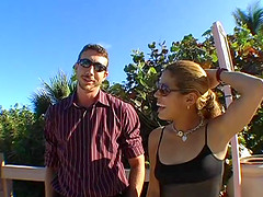 Cherrie Rose cannot wait for a double penetration game