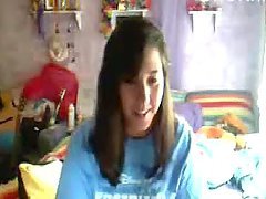 Naughty Teen Pulls Up Her Shirt And Bra To Flash Her Tits