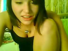 Naughty Teen Masturbates In Front Of The Camera