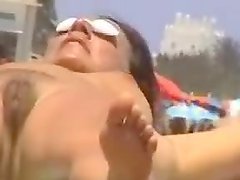 Nice pussy on the beach