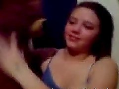 Naughty Teen Flashing Her Tits In Homemade Video