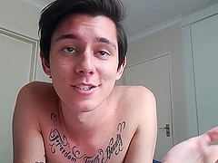 Skinny Twink Ant Jerks Off
