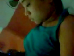 Hot Indonesian call girl with client