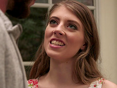 Lucky guy gets to fuck stunning Alyce Anderson while she moans