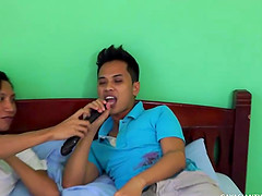 Asian Twinks Gilbert and Rave Bareback