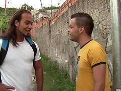 Latinos Matheus and Sandro Bareback