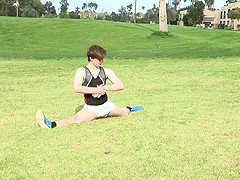 a sport day turns to gay sex between Damon Andros and Max Henry