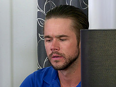 Brett Bradley and Mike de Marko enjoy amazing gay sex in the office