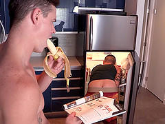 Sexy gay dude is ready for anal sex with Casey Everett while he moans