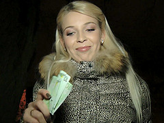 Blondie babe Karol Orchid simply loves taking a big cock