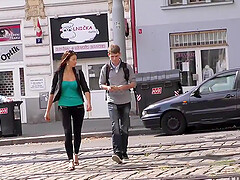 Adventurous girl is happy to have sex for money in Prague