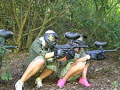 Lovita Fate and Tiffany Tatum in a hardcore outdoor foursome