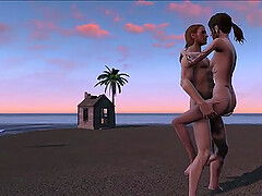 Sex in paradise. the ultimate daydream, the ultimate happiness.